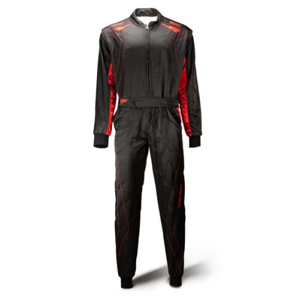 Speed Kartoverall SILVERSTONE RS-2 schwarz/rot Gr. 3 XL